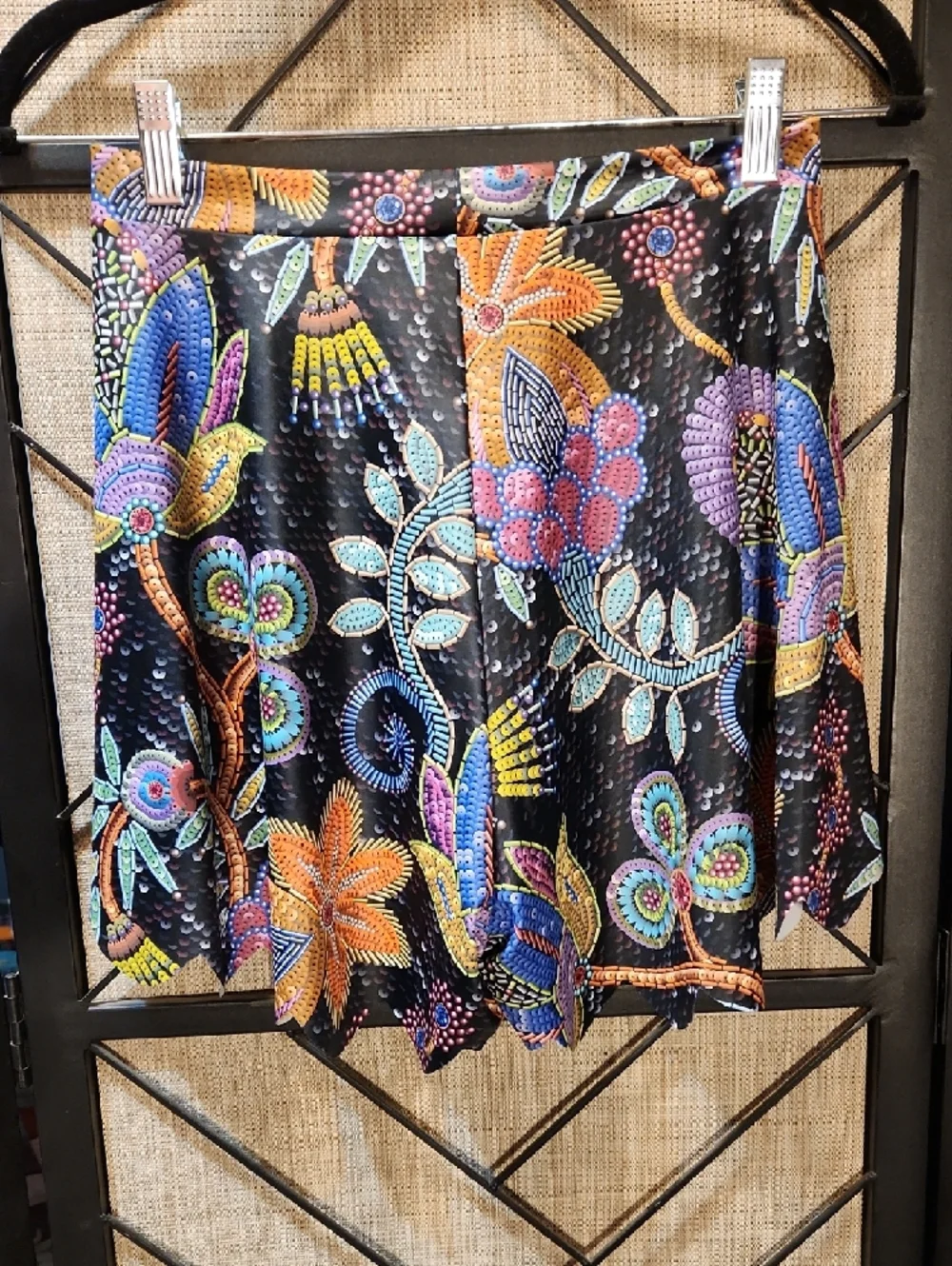 NWT Blackmilk Not Actually Sequin Scalloped Shorts - Picture 3 of 3